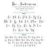 Handwritten Return Address Stamp - A71