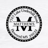 Classic Monogram Return Address Stamp - A17