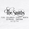 Elegant Return Address Stamp - A8