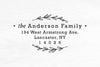 Return Address Stamp, Self Inking Address Stamp, Housewarming Gift, DIYer Gift, Wedding Gift. Custom Address Stamp 2.25" x 1.5" - A34