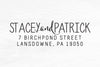 Personalized Address Stamp, Self Inking Address Stamp, Housewarming Gift, DIYer Gift, Wedding Gift. Custom Address Stamp 2.5" x 1" - A37