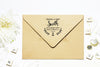 Return Address Stamp, Self Inking Address Stamp, Housewarming Gift, DIYer Gift, Wedding Gift. Custom Address Stamp 1.75" - A62