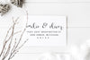 Return Address Rubber Stamp, Personalized Address Stamp. Housewarming Gift, Wedding Gift. Self-Inking, or Wooden Block. 2.25" x 1.25" - A66