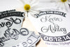 Save The Date Stamp, Wedding Invitation Stamp, DIY Wedding Stamp, Custom Rubber Stamp