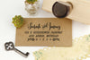 Return Address Stamp, Housewarming Gift Stamp, DIYer Gift Stamp, Wedding Rubber Stamps. Address Label Rubber Stamp 2.5x1.5 Inch - A3