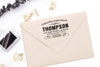 Return Address Stamp, Rubber Address Stamp, Housewarming Gift, DIYer Gift, Wedding Gift. Vintage Address Stamp 2" x 1.5" - A56