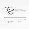 Calligraphy Wedding Invitation Suite